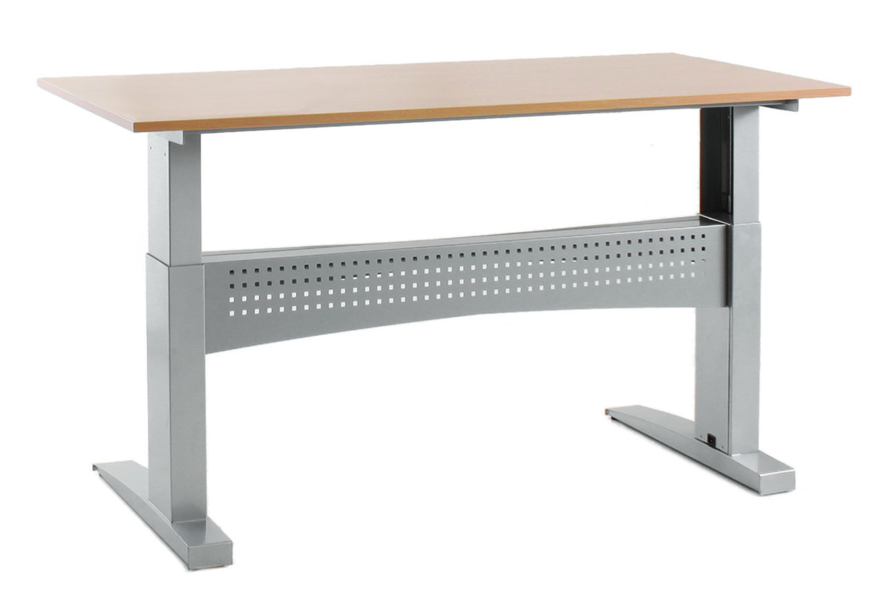 Delta Heavy Duty Height Adjustable Desk Office Stock
