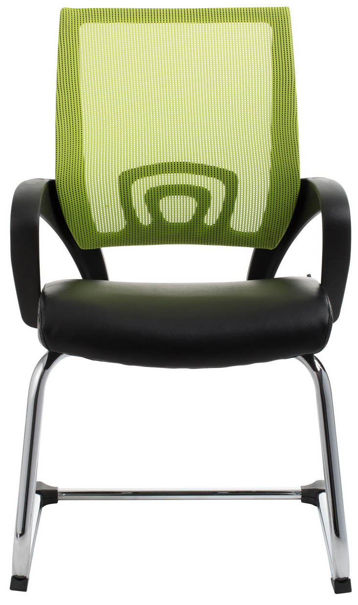 View Green Mesh Visitor Waiting Room Chair Office Stock