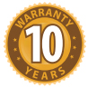 10 Year Warranty