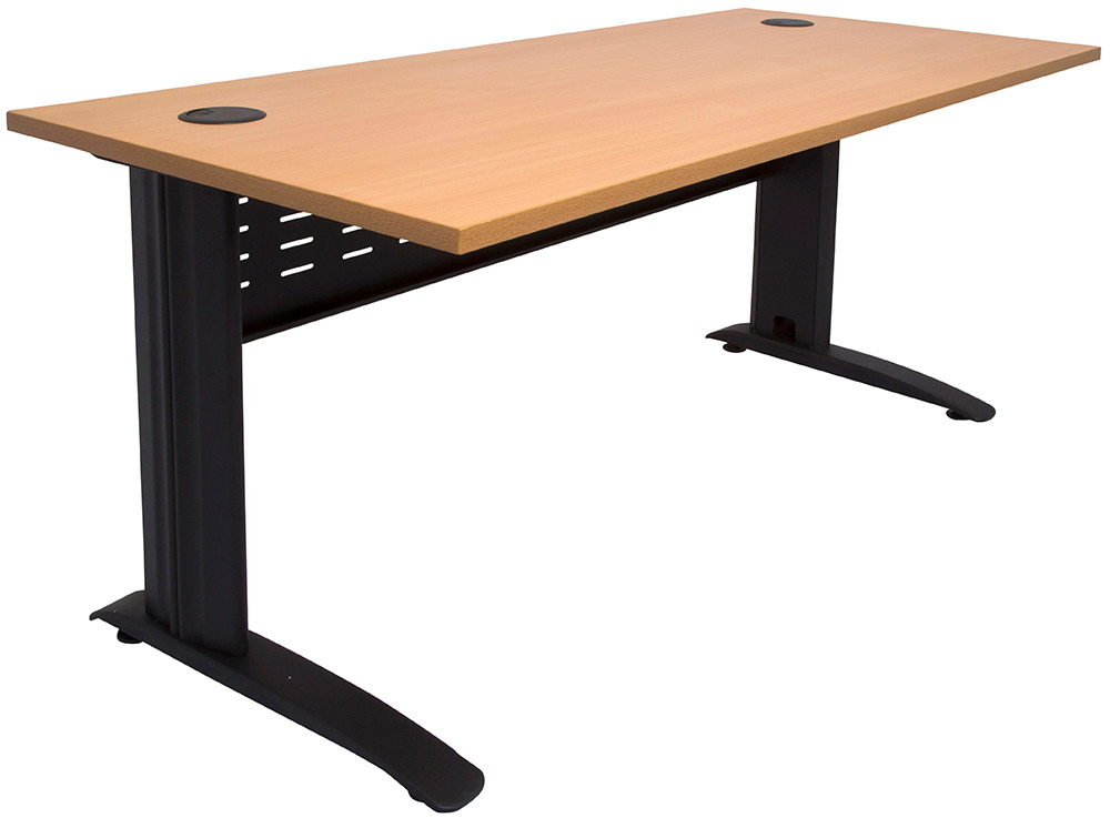 Rapid Span Office Desk Beech Top Work Study Home Office Office Stock