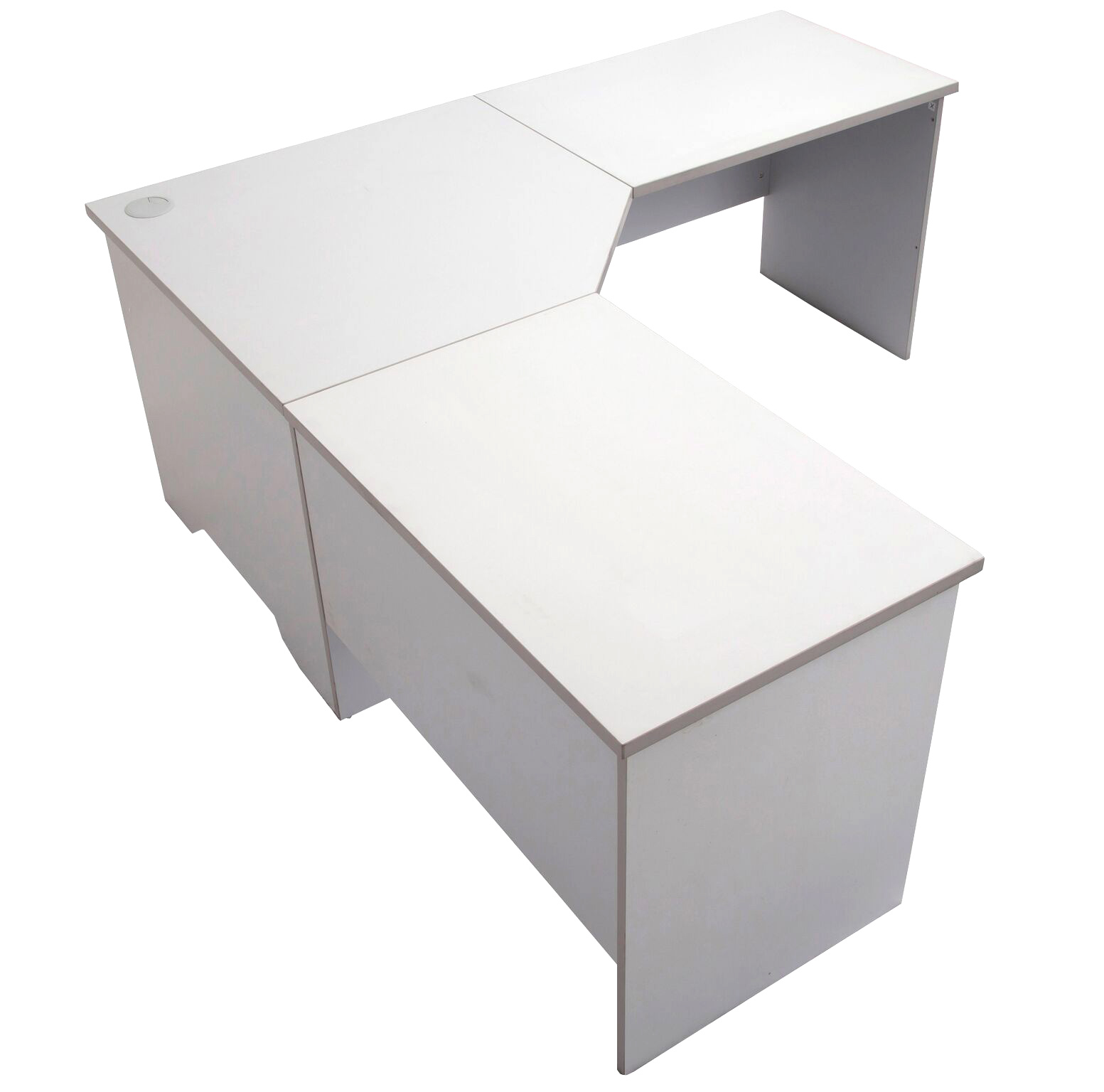Minimalist Corner Desks For Sale Near Me with Wall Mounted Monitor