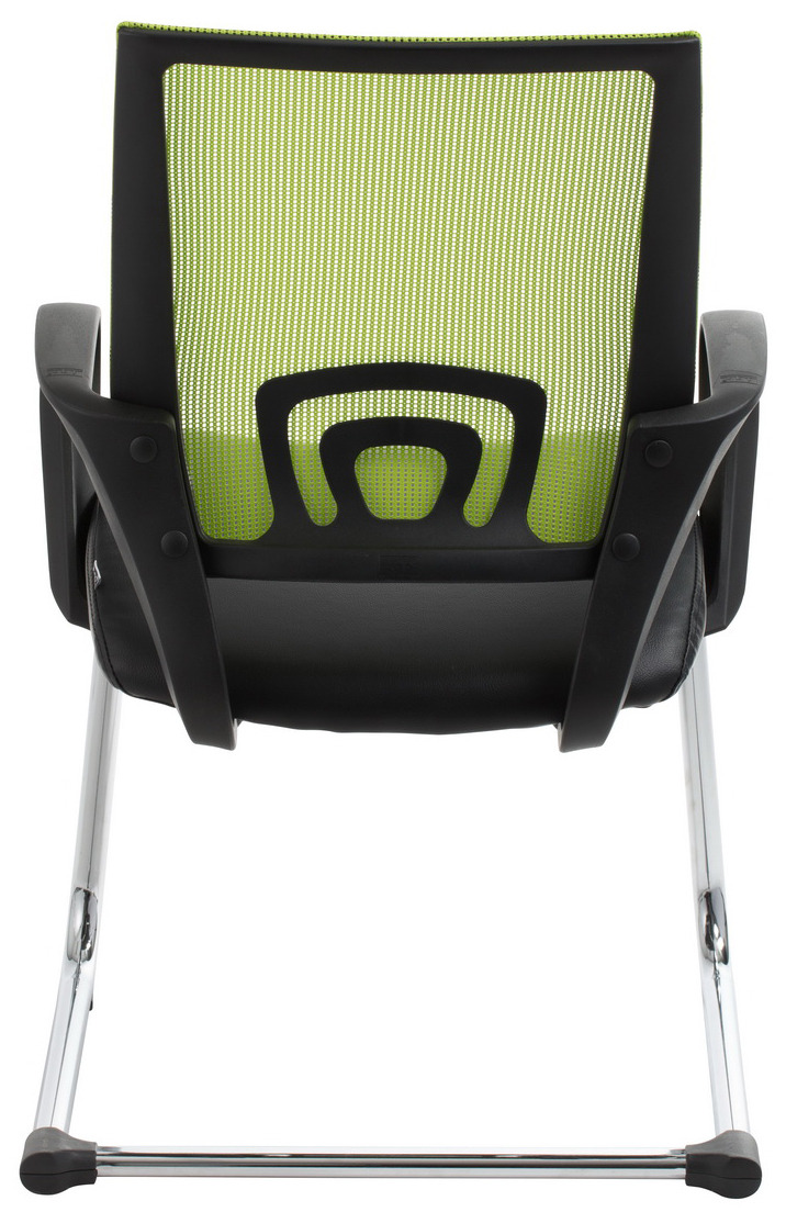 View Green Mesh Visitor Waiting Room Chair Office Stock