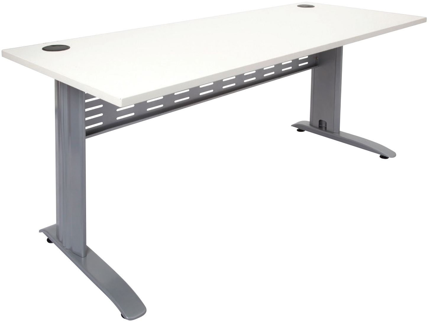 Rapid Span Office Desk - White Top