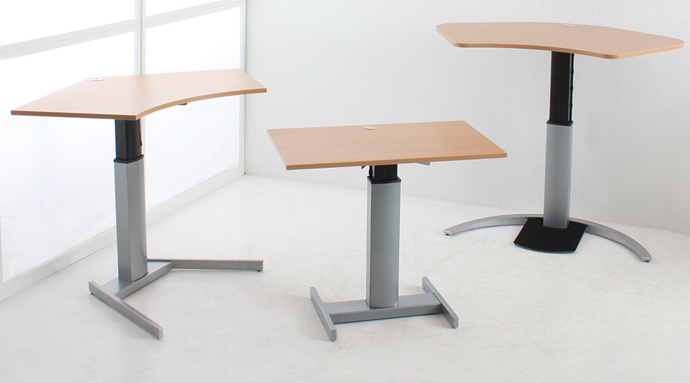 Ascend Column Height Adjustable Standing Desk Office Stock