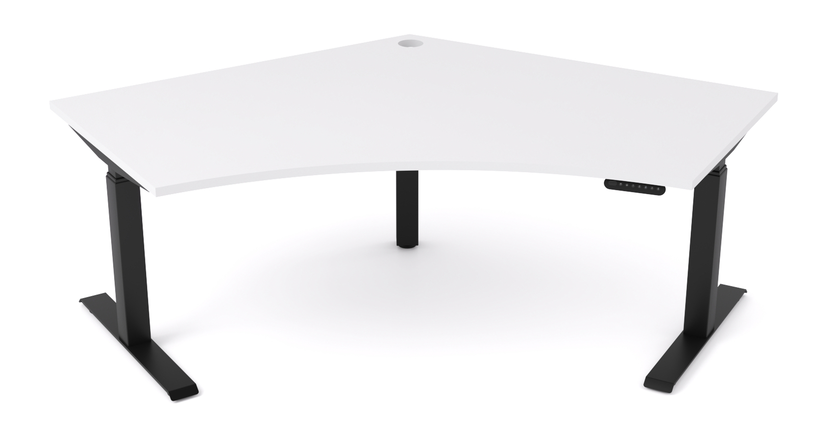 AgileMotion 120 Electric Height Adjustable Corner Desk