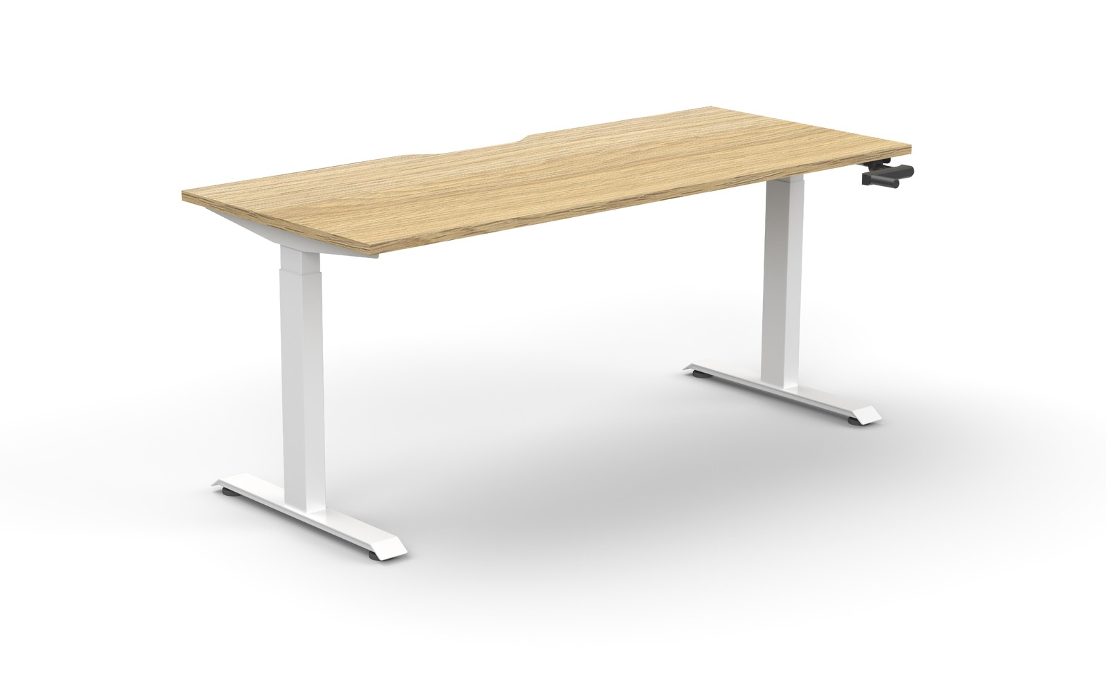 Boost Crank Manual Height Adjustable Single Sided Workstation