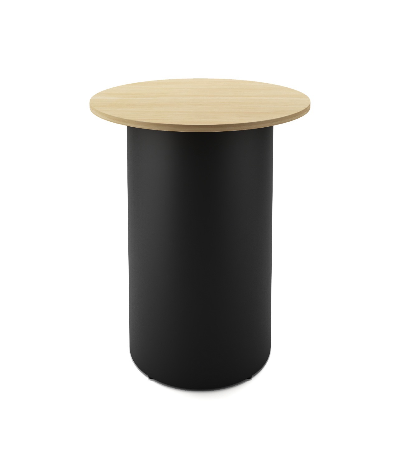 Drum Base Round High Bar Table
