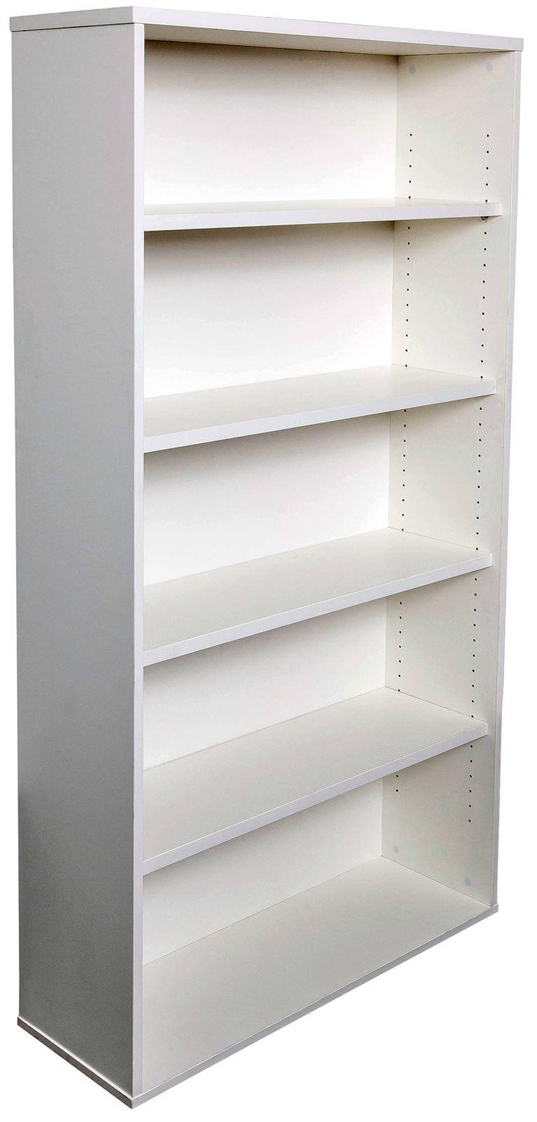 Express Tall White Bookcase Storage, Large White Book Shelves