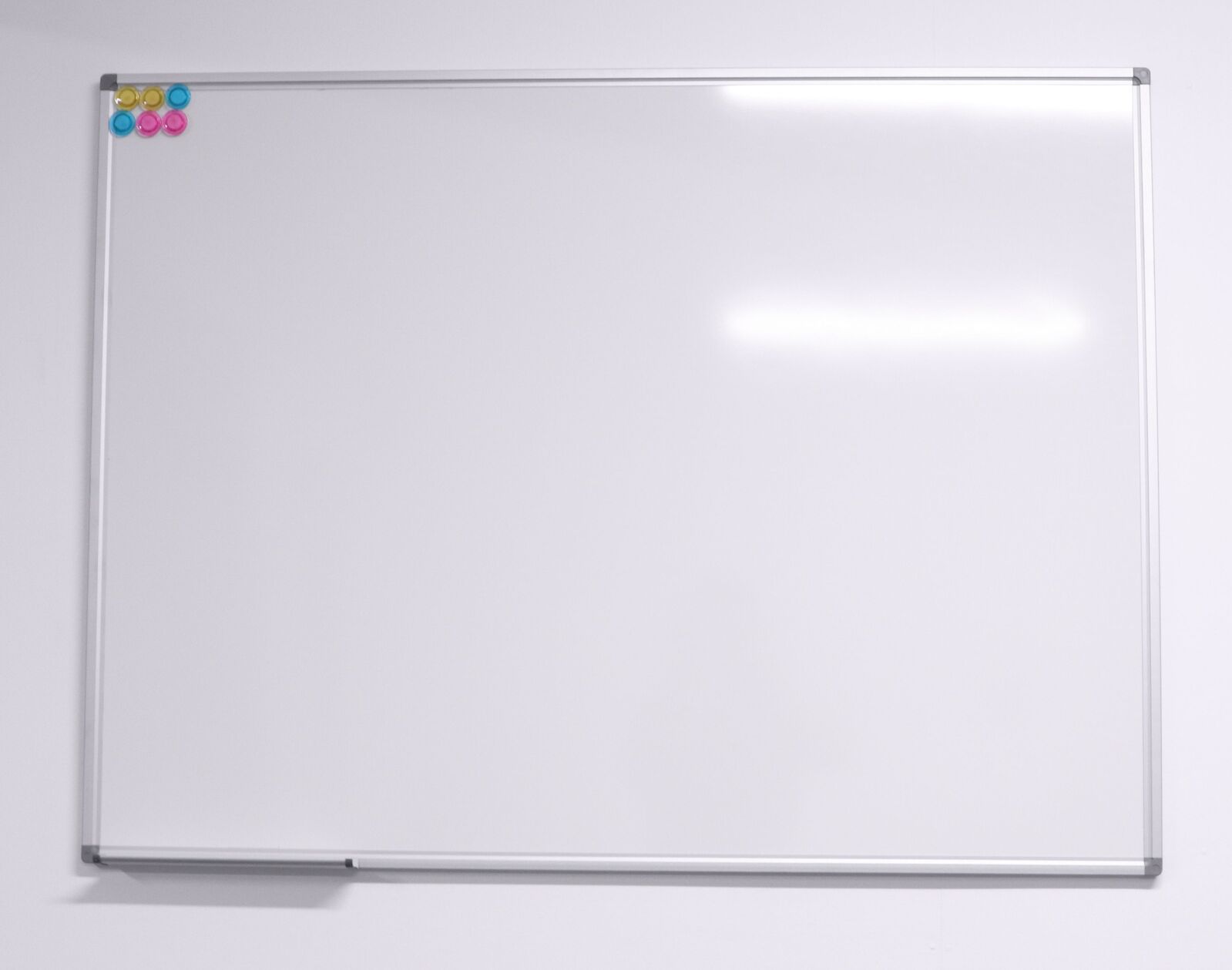 Wall Mounted Whiteboard - 1800mm W x 1200mm H