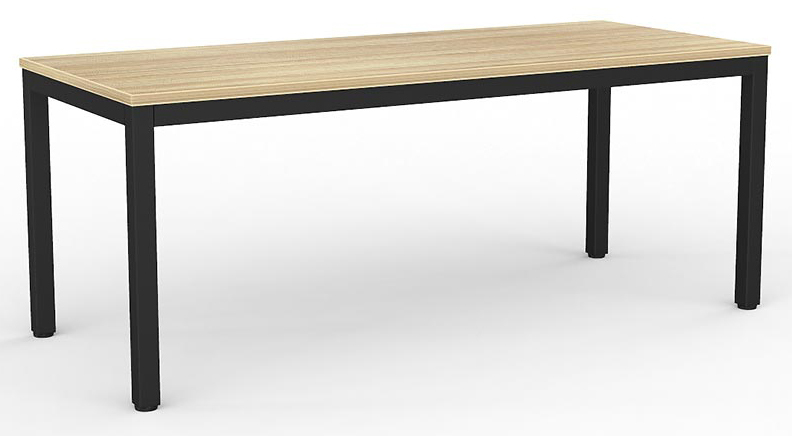 Axis Meeting Training Table Black New Oak
