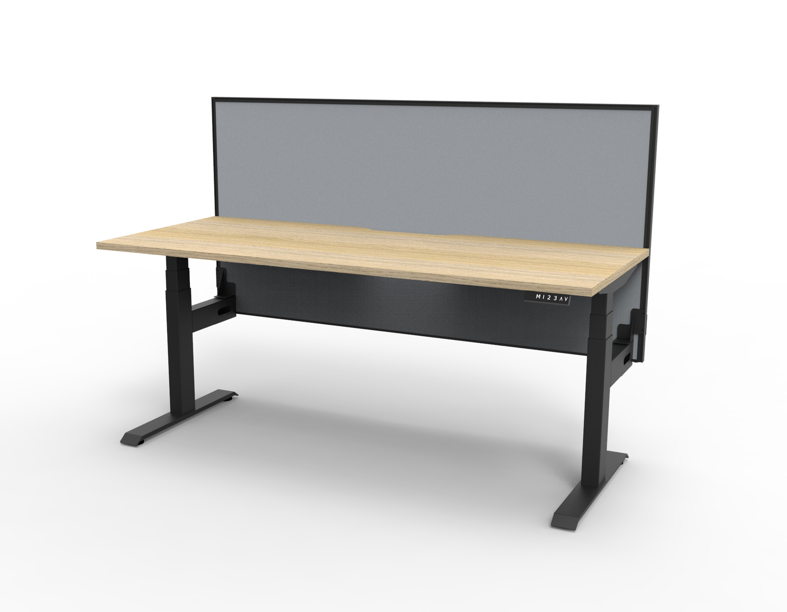Boost+ Electric Height Adjustable Sit Stand Desk with Screen