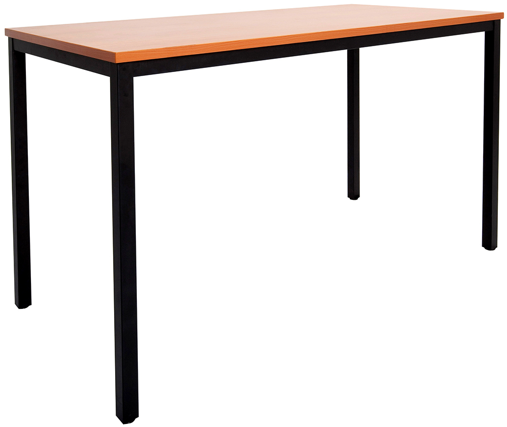 Steel Frame Drafting Height Beech Office Table