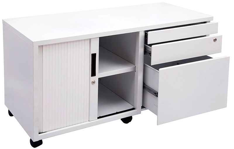 Express Mobile Caddy Drawers and Tambour