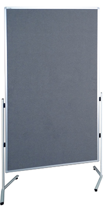 Modulo T Leg Grey Partition Room Divider Screen