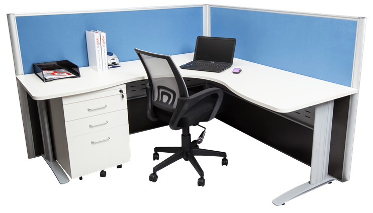 Rapid Desk Screen System - 1250mm High