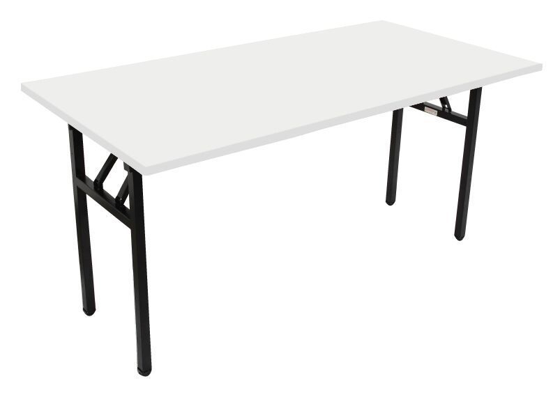 Rapid Steel Frame Folding Table White