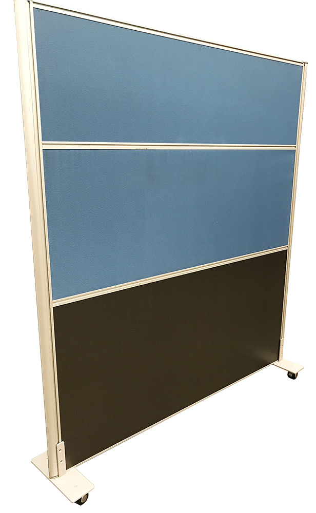 Rapid Mobile Acoustic Divider Screen with Castor Wheels