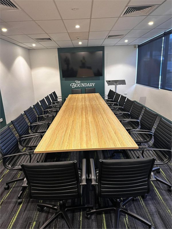 Tables and chairs installed at a Mortdale venue
