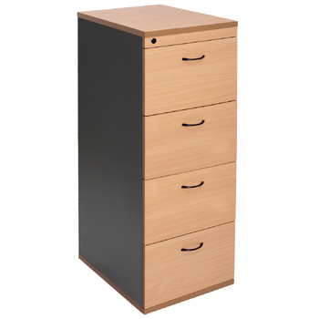 Express 4 Drawer Office Filing Cabinet