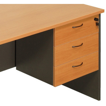 Express Fixed 3 Drawer Desk Pedestal