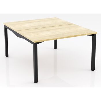 Axis Stretch 2-Person Back-to-Back Workstation