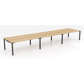 Axis Stretch 6-Person Back-to-Back Workstation