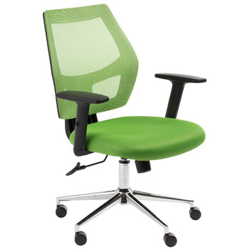 Metro Green Mesh Back Computer Chair