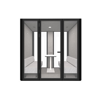 B.Quiet 2-4 Person Acoustic Meeting Pod