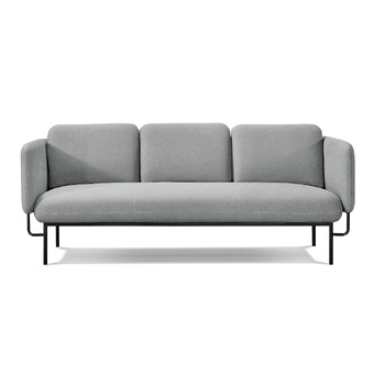 CAPRI 3 Seater Light Grey
