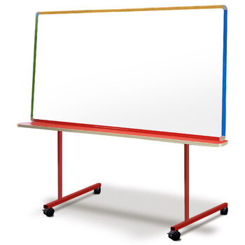 4 Colour Frame Mobile Whiteboard