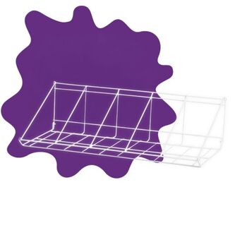 Creative Kids Book Tub Storage Frame - White