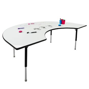 Creative Kids Dry Erase Whiteboard Table - Jellybean 1800 x 1180mm