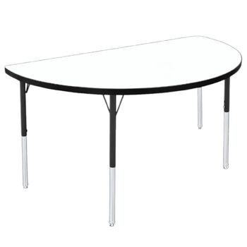 Creative Kids Dry Erase Whiteboard Table - Smart Curved 1200 x 600mm