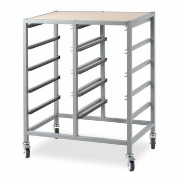 Creative Kids 10 Bay Tote Tray Mobile Storage Trolley Frame