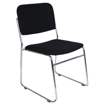 Evo Stackable Visitor Chair - Black