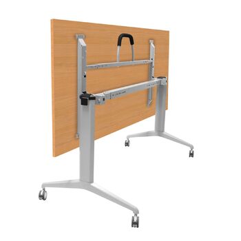 Express Flip Top Mobile Table - 1800 x 900 - Beech