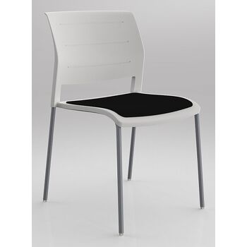 Game 4-Leg Chair with Upholstered Seat Pad