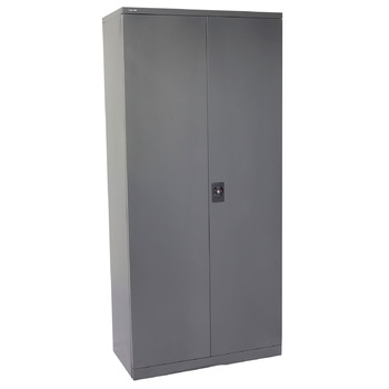 Go Steel Grey 2000mm High Stationary Cupboard