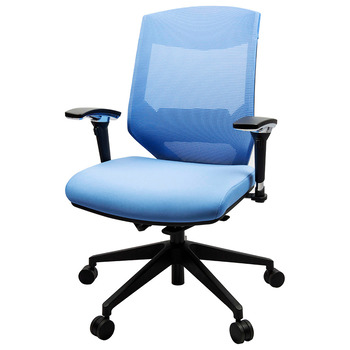 Vogue Blue Mesh Office Chair