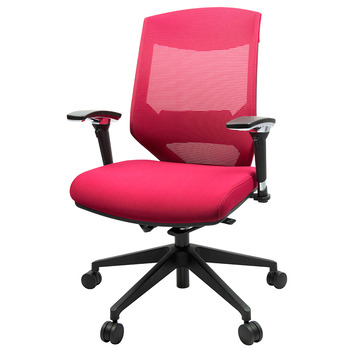 Vogue Red Mesh Office Chair