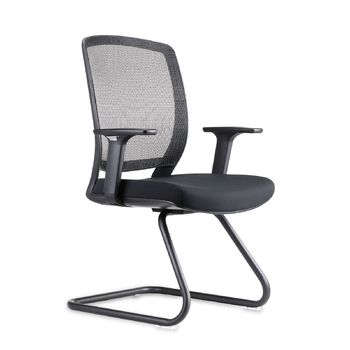 Hartley Black Promesh Mesh Back Visitor Chair