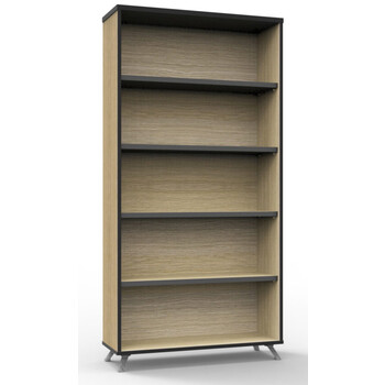 Infinity Large New Oak Office Storage Bookcase