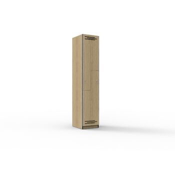 2 Door Step Door Melamine Locker