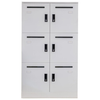 Go White Office Locker Unit
