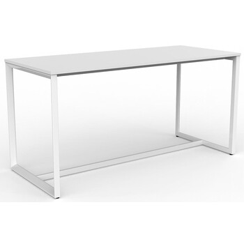 Anvil Bar Height Table White Frame White Top - 2100mm x 900mm