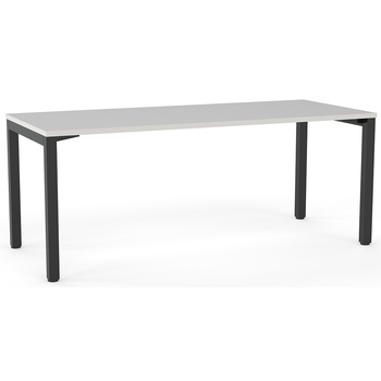 Axis Straight Home Office Desk Black Frame - 1800 x 750
