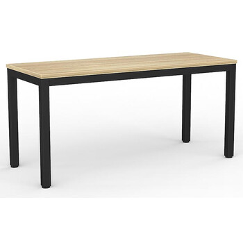 Axis Meeting Training Table Black New Oak - 1500mm x 600mm