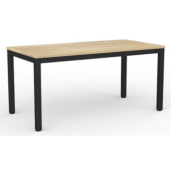 Axis Meeting Training Table Black New Oak - 1500mm x 750mm