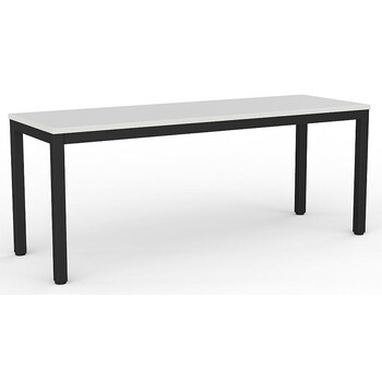 Axis Meeting Training Table Black White - 1800mm x 600mm