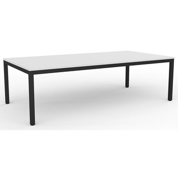 Axis Meeting Training Table Black White - 2400mm x 1200mm
